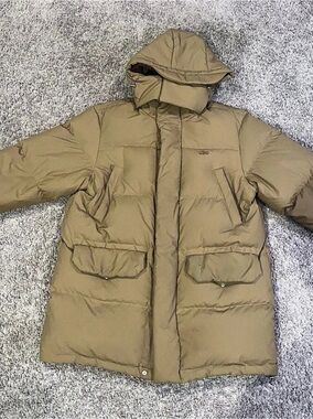 Lacoste Water-Repellent Hooded Down Jacket Puffer